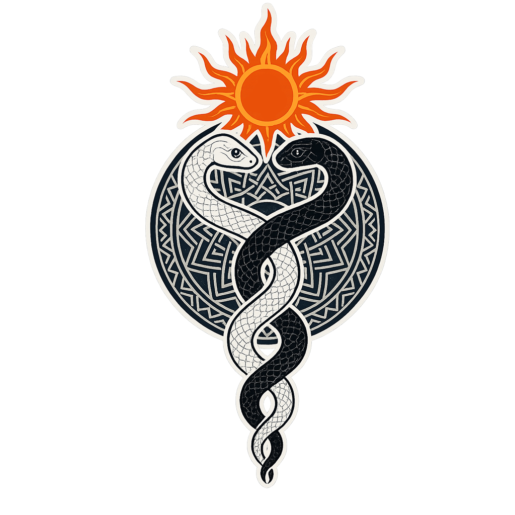 The Helix of The Two Flames