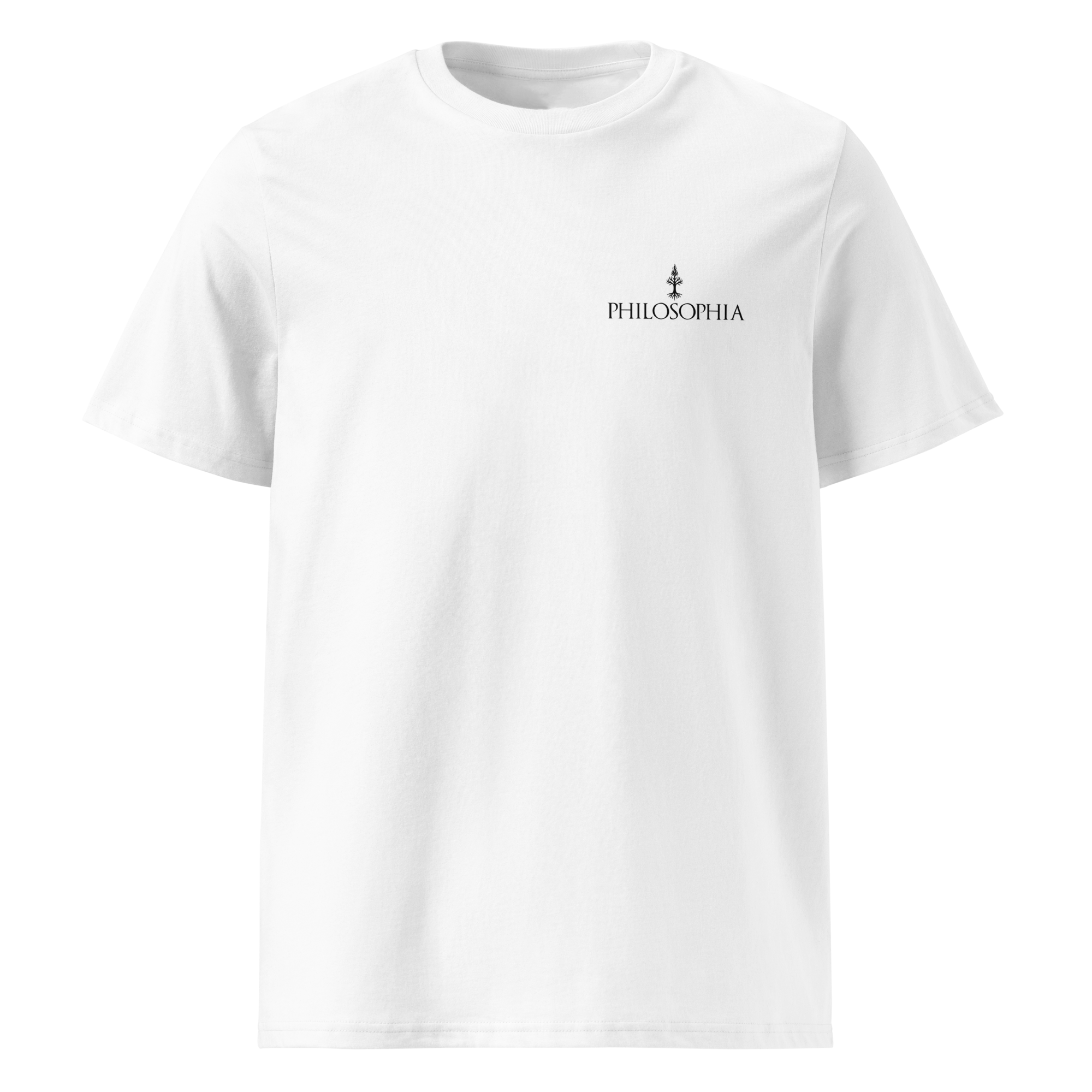 The Helix of the Two Flames Divine White Tee