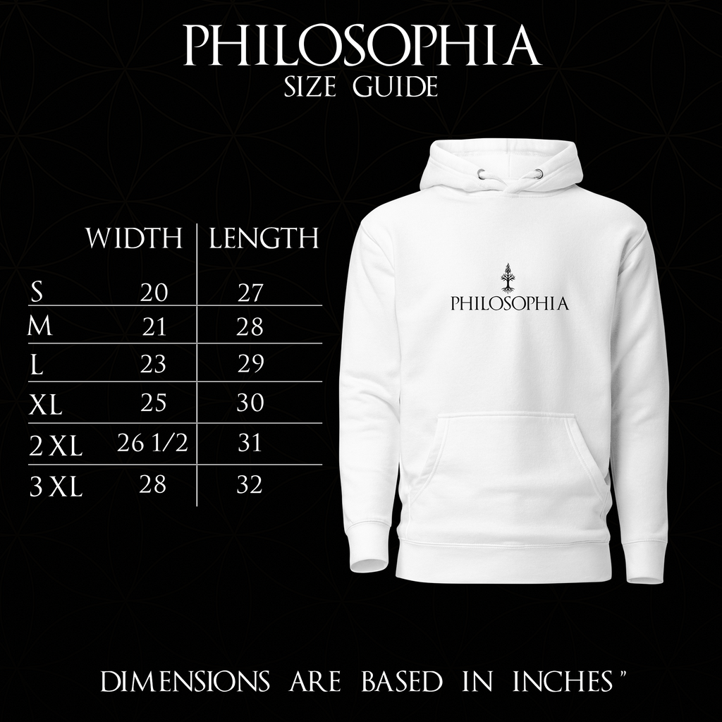 The Guardian Wolf White Hoodie